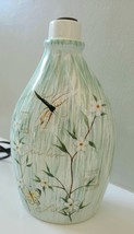 Susan Winget Dragonfly Green Ceramic Lamp  - £31.76 GBP