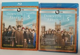 Downtown Abbey Season Five 5 (Blu-Ray, 2015, 3-Disc Set) NEW PBS - £11.98 GBP