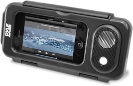 Black Pyle Pwps63Bk Surf Sound Waterproof Portable Speaker Case For, Mp3 Player. - $40.96