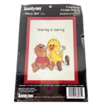 Janlynn Suzy&#39;s Zoo Counted Cross Stitch Sharing is Caring Suzy Ducken Ollie - £17.25 GBP
