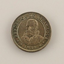 1939 NICARAGUA 10 CENTAVOS PIECE - $737.67 MXN