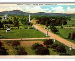 Hancock Avenue Looking South Gettysburg Pennsylvania PA UNP WB Postcard P23 - $2.63