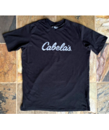 Cabela&#39;s T Shirt - Black - L - Logo Tee - Hunting Camping Outdoors - €8,55 EUR