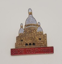 SACRE COEUR Montmarte Paris France Collectible Souvenir Lapel Hat Pin Pi... - $19.60