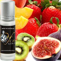 Fresh Fig Fatale Premium Scented Roll On Fragrance Perfume Oil Hand Poured Vegan - £10.39 GBP+