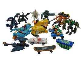 Lot Assorted Small Toys Kid Collectible Happy Meal Mario Kart Dinosaurs and more - £11.59 GBP