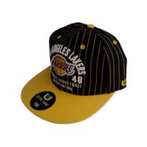 Los Angeles Lakers NBA Ultra Game Adjustable Snapback Hat Black/Yellow OSFM - $42.51 CAD