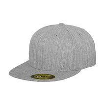 Adult Premium 210 Flexfit Fitted Cap grey Heather Size:S/M  - $43.00