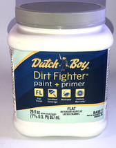 Dutch Boy DB582-05 Dirt Fighter Flat Interior Latex Paint+Primer,Base C,... - £54.11 GBP