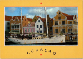 Postcard Sailing Ship Insulinde Curacao Netherlands Antilles 5.5 x 3.5 Inches - £4.65 GBP