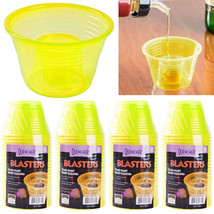 100 Neon Shot Glasses Cups Jager Bomb Blaster Disposable Party Drink 2.75Oz 1Oz - £62.64 GBP