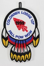 Vintage 1999 Colonneh 137 Fall Pow Wow Button Tag WWW OA Boy Scout Camp ... - $218.39 MXN