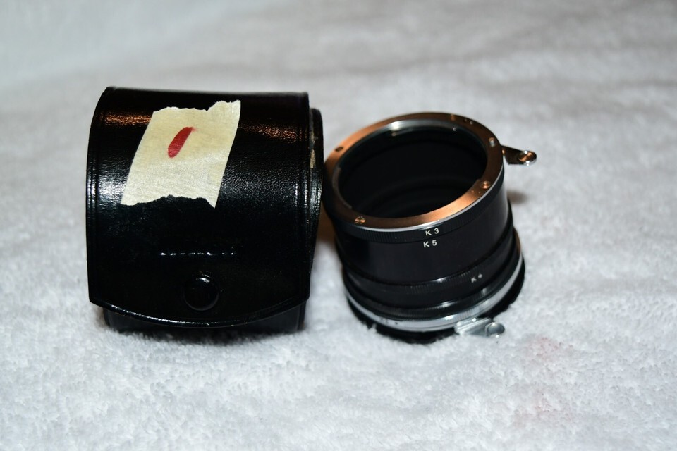 Nikon Extension Tube Set Rings K1 K3 K4 K5 with case mint USA SELLER #1 2i - $51.30