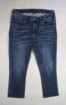 Judy Blue Capri Fit Denim Jeans Size 31 Mid Rise Dark Wash JB82154DK Stretch - £20.68 GBP