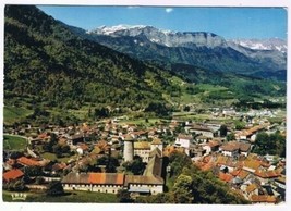 France Postcard Faverges Haute Savoie General View - £2.28 GBP