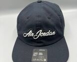 Air Jordan Pro Hat Men Black Embroidered Logo Jumpmam Snap Back Cap - $74.94