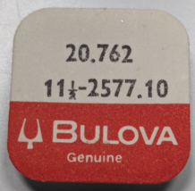 NOS Genuine Bulova ACCUTRON Cal. 2577.10 Part # 20.762 Battery Strap - £12.45 GBP