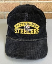 Vintage Amapro Pittsburgh Steelers Corduroy Hat The Cord **READ** - £51.80 GBP