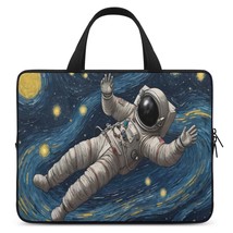Astronaut Van Gogh Starry Night Laptop Bag Neoprene (Multiple Sizes)  - £24.23 GBP
