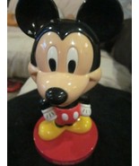 WDW Walt Disney World Resort Kellogg&#39;s Mickey Mouse Bobble Head Pre-Owned - £7.80 GBP