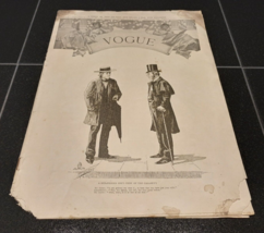 Vogue Magazine August 19th 1893 / Antique / Earliest / Oldest Edition An... - £789.31 GBP