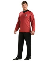 Rubie&#39;s Star Trek Grand Heritage Scotty Shirt With Emblem, Red/Black, Medium Cos - £68.46 GBP
