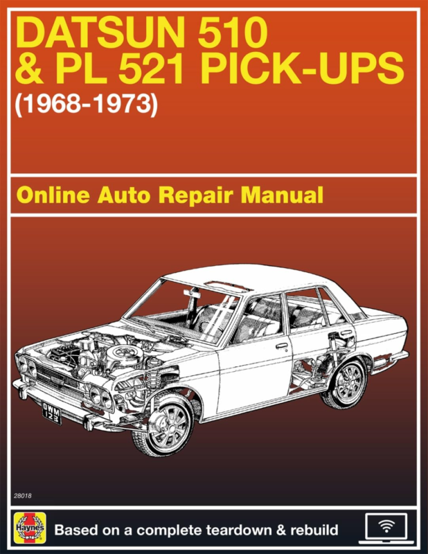 Datsun 510 and PL 521 Pick-up, 1968-73 (Haynes Repair Manuals) - $57.12
