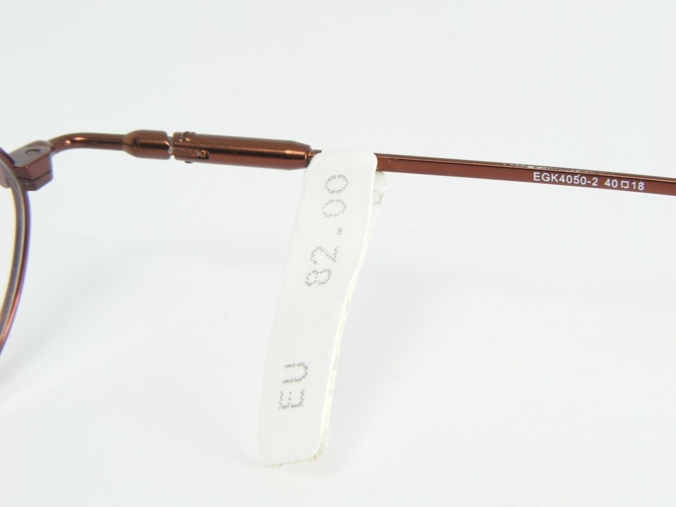 ENZO GIANNI EGK4050-2 GUNMETAL /COPPER EYEGLASSES GLASSES EGK 4050 2 40-18-125mm Item image 9