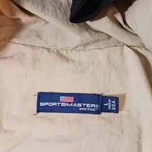 Sportsmaster ISG Men's Black Full Zip Pockets Hoodie Jacket Sz Large Made In USA image 3