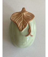 Double Sided Green Leaf Trinket Box - $30.00