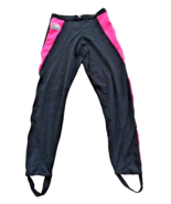 VTG Ronhill Classic Womens Running Trackster Black + Pink With Stirrups ... - $31.67 CAD