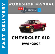 Chevrolet S10 2001 2002 2003 2004 Service Repair Workshop Manual - £5.91 GBP