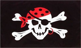 One-Eyed Jack Pirate Flag - 3x5 Ft - £13.39 GBP