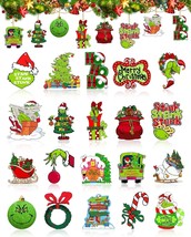 Green Christmas Decorations Ornament for Christmas Tree, Christmas Ornam... - £15.95 GBP