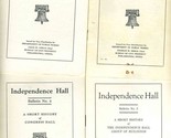 Independence Hall Bulletin 1929 Complete Set Philadelphia Pennsylvania - £139.27 GBP