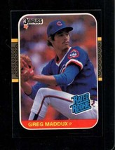 1987 Donruss #36 Greg Maddux Exmt (Rc) Cubs Hof Id: 249598 - £5.04 GBP
