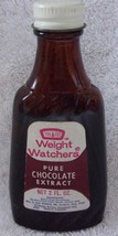 Vintage Weight Watchers Pure Chocolate Extract Ambed Bottle - £3.92 GBP