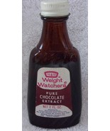 Vintage Weight Watchers Pure Chocolate Extract Ambed Bottle - $4.99