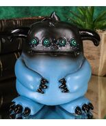 Underbedz Blue Black Zorg The 4 Eyed Alien Monster With Droopy Horns Fig... - €19,74 EUR