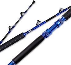 Straight/Bent Butt Trolling Rod Roller Big Game Saltwater Offshore Fishing Pole - £90.15 GBP+