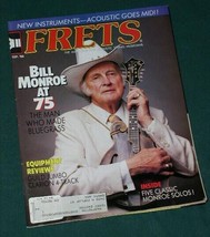 BILL MONROE FRETS MAGAZINE VINTAGE 1986 THE MAN WHO MADE BLUEGRASS MONRO... - £23.46 GBP