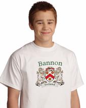 Bannon Irish Coat of arms tee Shirt in White - $15.63+