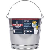 Behrens 10 qt Galvanized Pail Silver 1210GS - $24.95