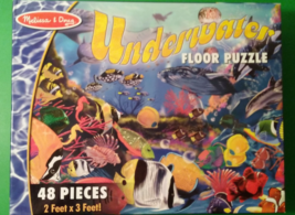 Melissa &amp; Doug Underwater Floor Puzzle - £7.98 GBP