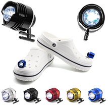 LED Headlights For Holes Shoes IPX5 Waterproof Shoes Light 3 Modes 72 Hours Glow - £12.10 GBP+