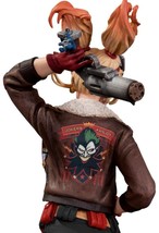 HARLEY QUINN BOMBSHELL LEATHER JACKET - ALL SIZES AVAILABLE - £79.48 GBP