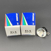 Lot of 2 Sylvania GTE ELS Projection Projector Lamps Bulbs 50W 16V Rainbow Box - £15.44 GBP