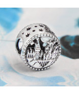 925 Sterling Silver HP Hogwarts School of Witchcraft and Wizardry Charm  - $26.75 CAD