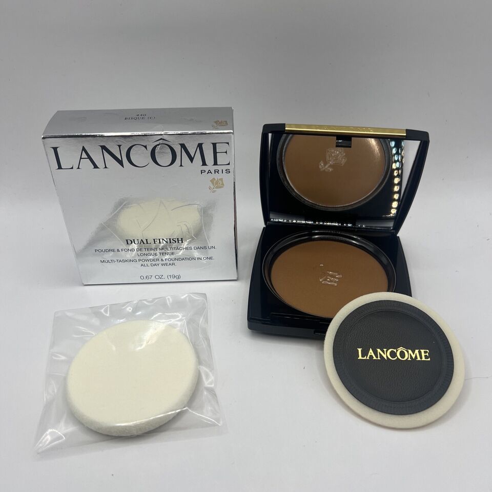 Lancome ~ Dual Finish ~ Multi Tasking Powder & Foundation~Bisque 440 (C)  NIB - $27.71