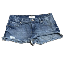 Forever 21 Cute Cutoff Short Denim Jean Shorts ~ Sz 27 ~ Blue ~ Low Rise - £10.60 GBP